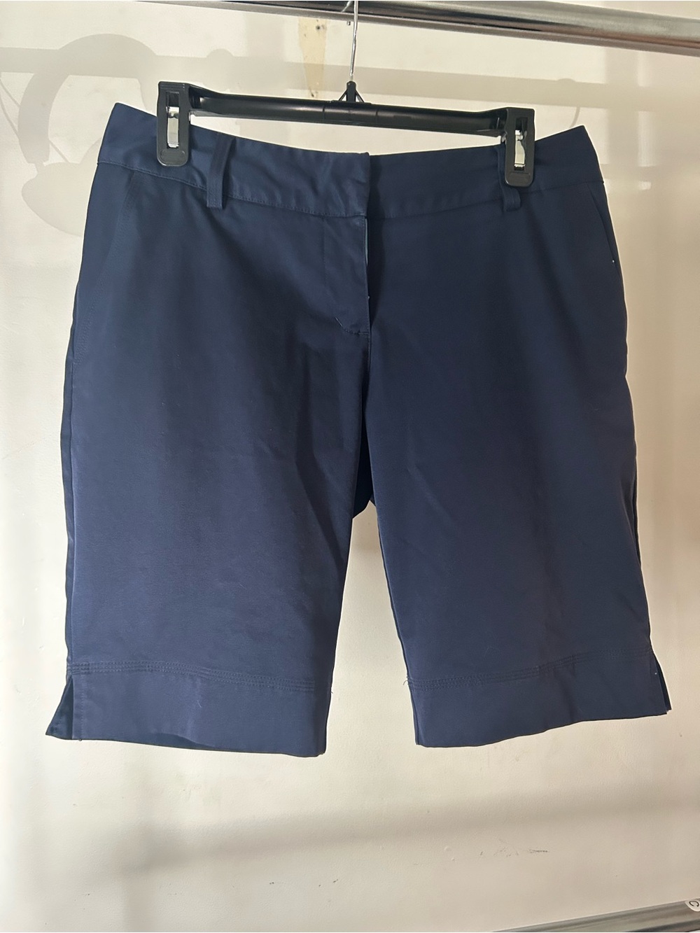 adidas Navy Bermuda Shorts - Clean Athletic Style